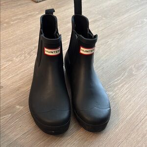 Hunter - Women's Original Chelsea Boots Navy size 10